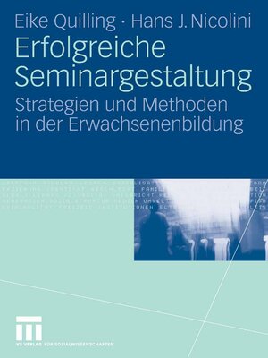 cover image of Erfolgreiche Seminargestaltung